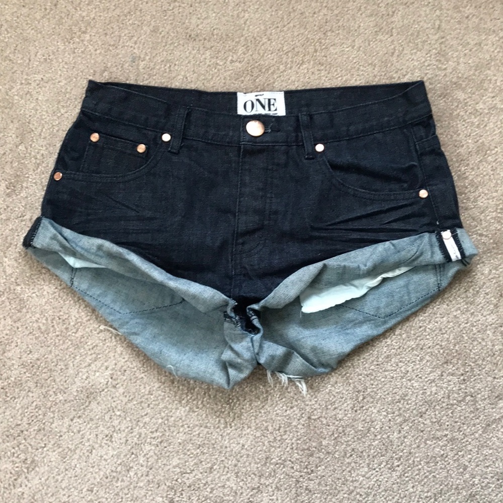One Teaspoon Jean Shorts
